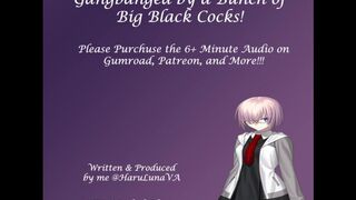 Mashu Gets Gangbanged by a Bunch of Big Black Cocks!
