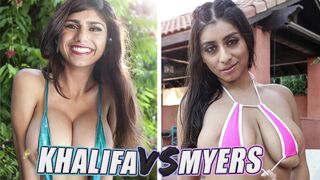 Mia Khalifa - Battle of the GOATs: Mia Khalifa vs Violet Myers